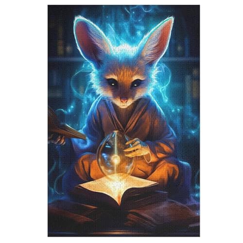 Puzzle Fuchs, 1000 Puzzleteile Für Kinder, Holzpuzzles, Geeignet Für Erwachsene Lernspiel, 78×53cm Puzzle Fuchs, 1000 Puzzleteile Für Kinder, Holzpuzzles, Geeignet Für Erwachsene Lernspiel, 78×53cm von LLLBBB