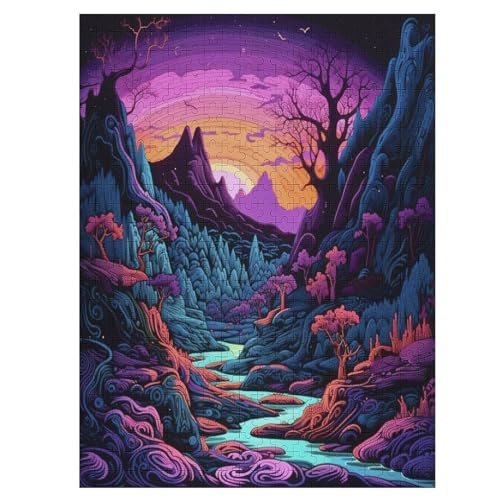 Puzzle Für Erwachsene, 500 Teile, Landschaft, Holzpuzzle, Geburtstagsgeschenke, Puzzle Wanddekoration 55×41cm Puzzle Für Erwachsene, 500 Teile, Landschaft, Holzpuzzle, Geburtstagsgeschenke, Puzzle Wanddekoration 55×41cm von LLLBBB