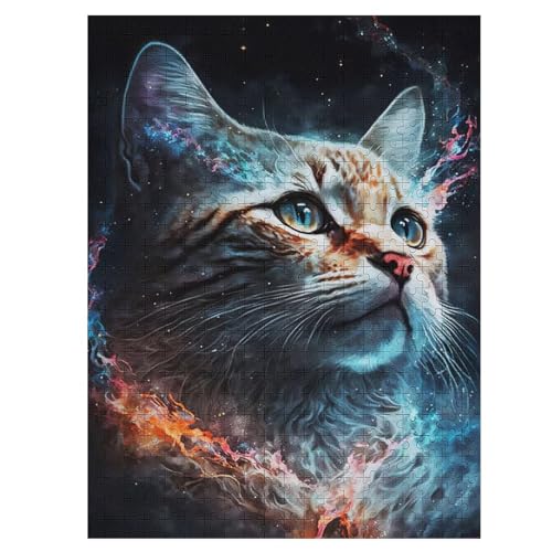 Puzzle Für Erwachsene 1000 Teiliges Katze Puzzles Holzbrettpuzzles Denksportaufgaben Für Kinder 55×41cm Puzzle Für Erwachsene 1000 Teiliges Katze Puzzles Holzbrettpuzzles Denksportaufgaben Für Kinder 55×41cm von LLLBBB