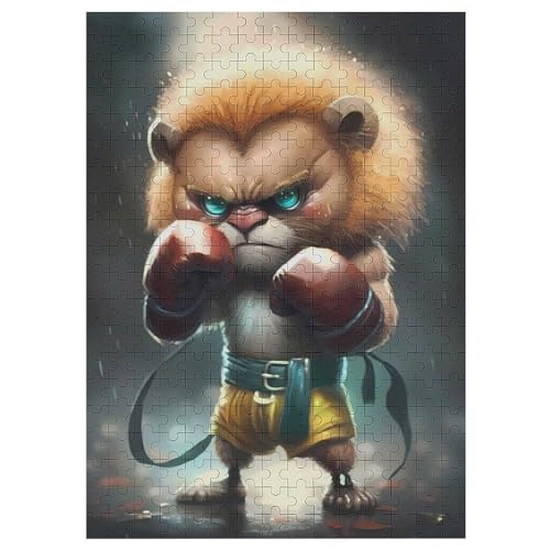 Puzzle Für Erwachsene 1000 Teiliges Löwe Boxing Puzzles Holzbrettpuzzles Denksportaufgaben Für Kinder 42×30cm Puzzle Für Erwachsene 1000 Teiliges Löwe Boxing Puzzles Holzbrettpuzzles Denksportaufgaben Für Kinder 42×30cm von LLLBBB