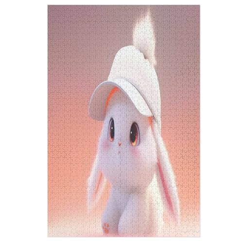 Puzzle Kaninchen, 1000 Puzzleteile Für Kinder, Holzpuzzles, Geeignet Für Erwachsene Lernspiel, 78×53cm Puzzle Kaninchen, 1000 Puzzleteile Für Kinder, Holzpuzzles, Geeignet Für Erwachsene Lernspiel, 78×53cm von LLLBBB