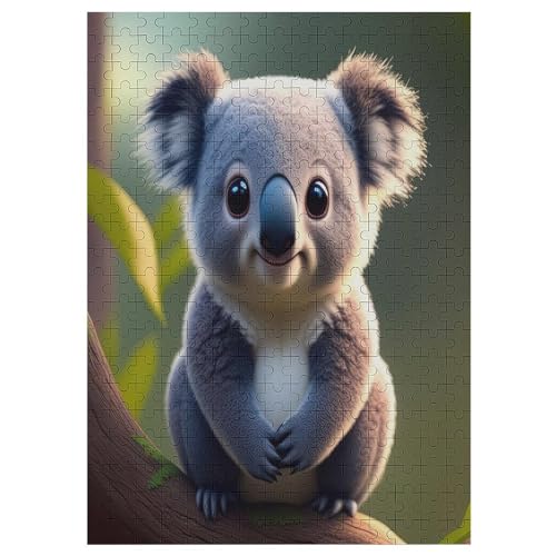 Puzzle Koala, 1000 Puzzleteile Für Kinder, Holzpuzzles, Geeignet Für Erwachsene Lernspiel, 42×30cm Puzzle Koala, 1000 Puzzleteile Für Kinder, Holzpuzzles, Geeignet Für Erwachsene Lernspiel, 42×30cm von LLLBBB