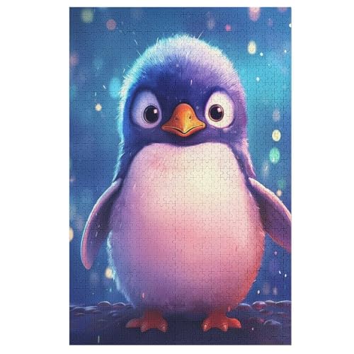 Puzzle Pinguin, 1000 Puzzleteile Für Kinder, Holzpuzzles, Geeignet Für Erwachsene Lernspiel, 78×53cm Puzzle Pinguin, 1000 Puzzleteile Für Kinder, Holzpuzzles, Geeignet Für Erwachsene Lernspiel, 78×53cm von LLLBBB