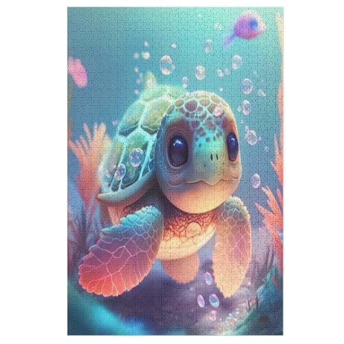 Puzzle Schildkröte, 1000 Puzzleteile Für Kinder, Holzpuzzles, Geeignet Für Erwachsene Lernspiel, 78×53cm Puzzle Schildkröte, 1000 Puzzleteile Für Kinder, Holzpuzzles, Geeignet Für Erwachsene Lernspiel, 78×53cm von LLLBBB