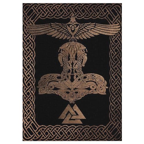 Puzzle Wikingermythos, 1000 Puzzleteile Für Kinder, Holzpuzzles, Geeignet Für Erwachsene Lernspiel, 42×30cm von LLLBBB