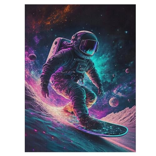 Puzzles Astronaut, 1000-teiliges Holzpuzzle Für Erwachsene Und Kinder Ab 12 Jahren. Tolles Geschenk Für Erwachsene 55×41cm Puzzles Astronaut, 1000-teiliges Holzpuzzle Für Erwachsene Und Kinder Ab 12 Jahren. Tolles Geschenk Für Erwachsene 55×41cm von LLLBBB