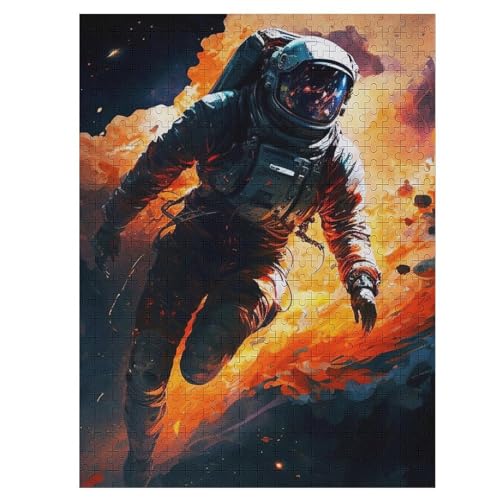 Puzzles Für Erwachsene, 1000 Teile, Astronaut, Kreative Holzpuzzles, Praktisches Spiel, Familiendekoration 55×41cm Puzzles Für Erwachsene, 1000 Teile, Astronaut, Kreative Holzpuzzles, Praktisches Spiel, Familiendekoration 55×41cm von LLLBBB