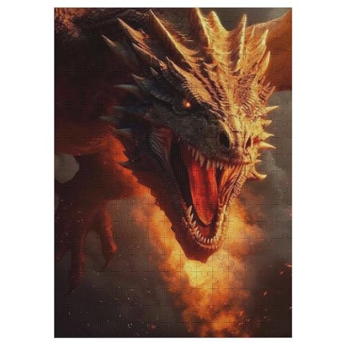 Puzzles Für Erwachsene, 1000 Teile, Drache, Kreative Holzpuzzles, Praktisches Spiel, Familiendekoration 42×30cm Puzzles Für Erwachsene, 1000 Teile, Drache, Kreative Holzpuzzles, Praktisches Spiel, Familiendekoration 42×30cm von LLLBBB