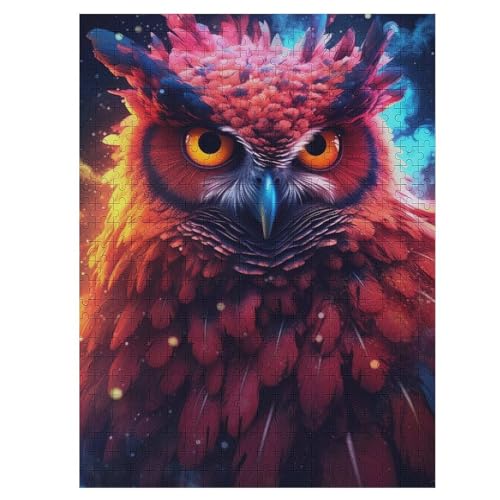 Puzzles Für Erwachsene, 1000 Teile, Eule, Kreative Holzpuzzles, Praktisches Spiel, Familiendekoration 55×41cm Puzzles Für Erwachsene, 1000 Teile, Eule, Kreative Holzpuzzles, Praktisches Spiel, Familiendekoration 55×41cm von LLLBBB