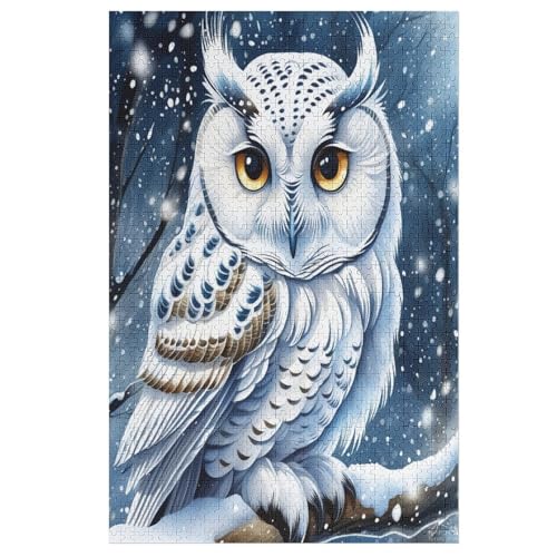 Puzzles Für Erwachsene, 1000 Teile, Eule, Kreative Holzpuzzles, Praktisches Spiel, Familiendekoration 78×53cm Puzzles Für Erwachsene, 1000 Teile, Eule, Kreative Holzpuzzles, Praktisches Spiel, Familiendekoration 78×53cm von LLLBBB