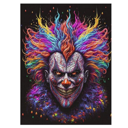 Puzzles Für Erwachsene, 1000 Teile, Joker, Kreative Holzpuzzles, Praktisches Spiel, Familiendekoration 55×41cm Puzzles Für Erwachsene, 1000 Teile, Joker, Kreative Holzpuzzles, Praktisches Spiel, Familiendekoration 55×41cm von LLLBBB