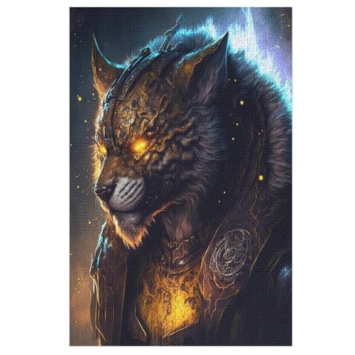 Puzzles Für Erwachsene, 1000 Teile, Leopard, Kreative Holzpuzzles, Praktisches Spiel, Familiendekoration 78×53cm Puzzles Für Erwachsene, 1000 Teile, Leopard, Kreative Holzpuzzles, Praktisches Spiel, Familiendekoration 78×53cm von LLLBBB