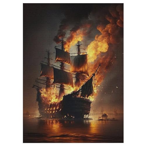 Puzzles Für Erwachsene, 1000 Teile, Piratenschiff,Boat, Kreative Holzpuzzles, Praktisches Spiel, Familiendekoration 42×30cm Puzzles Für Erwachsene, 1000 Teile, Piratenschiff,Boat, Kreative Holzpuzzles, Praktisches Spiel, Familiendekoration 42×30cm von LLLBBB
