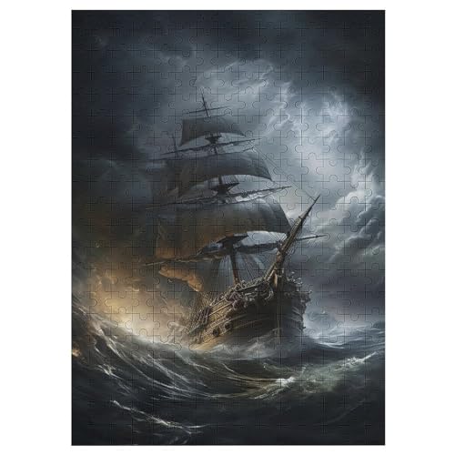 Puzzles Für Erwachsene, 1000 Teile, Piratenschiff,Boat, Kreative Holzpuzzles, Praktisches Spiel, Familiendekoration 42×30cm Puzzles Für Erwachsene, 1000 Teile, Piratenschiff,Boat, Kreative Holzpuzzles, Praktisches Spiel, Familiendekoration 42×30cm von LLLBBB