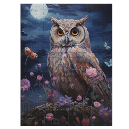 Puzzles Für Erwachsene, Animal Eule Puzzle, 500 Teile, Kreatives, Geistiges Spielzeug, Kinder, Montagespiele 55×41cm Puzzles Für Erwachsene, Animal Eule Puzzle, 500 Teile, Kreatives, Geistiges Spielzeug, Kinder, Montagespiele 55×41cm von LLLBBB