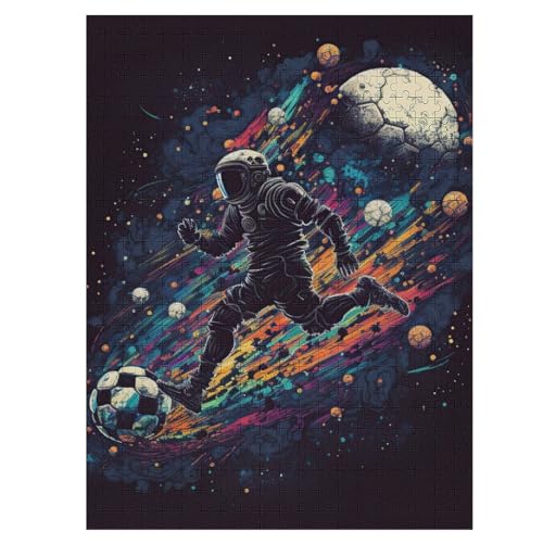 Puzzles Für Erwachsene, Astronaut Football Puzzle, 500 Teile, Kreatives, Geistiges Spielzeug, Kinder, Montagespiele 55×41cm Puzzles Für Erwachsene, Astronaut Football Puzzle, 500 Teile, Kreatives, Geistiges Spielzeug, Kinder, Montagespiele 55×41cm von LLLBBB