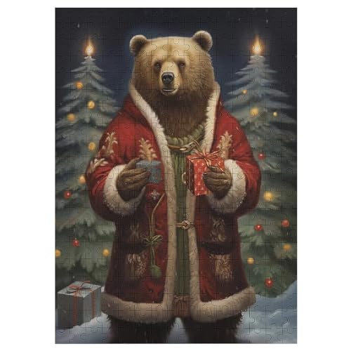 Puzzles Für Erwachsene, Bär Puzzle, 300 Teile, Kreatives, Geistiges Spielzeug, Kinder, Montagespiele 42×30cm Puzzles Für Erwachsene, Bär Puzzle, 300 Teile, Kreatives, Geistiges Spielzeug, Kinder, Montagespiele 42×30cm von LLLBBB