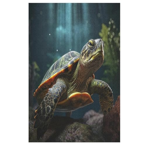 Puzzles Für Erwachsene, Meeresschildkrötes Puzzle, 1000 Teile, Kreatives, Geistiges Spielzeug, Kinder, Montagespiele 78×53cm Puzzles Für Erwachsene, Meeresschildkrötes Puzzle, 1000 Teile, Kreatives, Geistiges Spielzeug, Kinder, Montagespiele 78×53cm von LLLBBB