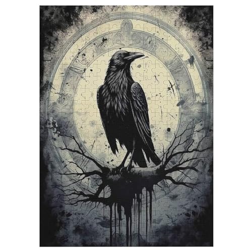 Puzzles Für Erwachsene, Wikingermythos Puzzle, 1000 Teile, Kreatives, Geistiges Spielzeug, Kinder, Montagespiele 42×30cm von LLLBBB