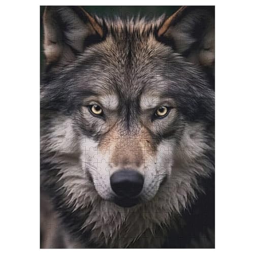 Puzzles Für Erwachsene, Wolf Puzzle, 1000 Teile, Kreatives, Geistiges Spielzeug, Kinder, Montagespiele 42×30cm Puzzles Für Erwachsene, Wolf Puzzle, 1000 Teile, Kreatives, Geistiges Spielzeug, Kinder, Montagespiele 42×30cm von LLLBBB