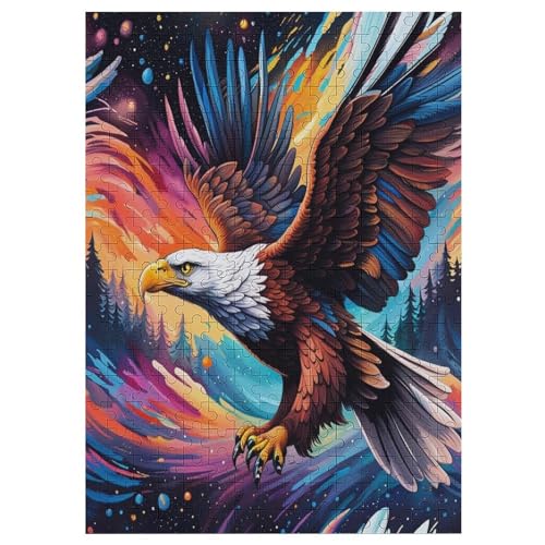 Puzzles Für Erwachsene Und Kinder, Adler -Puzzle, 1000 Teile, Kreative Holzpuzzles, Geschenke 42×30cm Puzzles Für Erwachsene Und Kinder, Adler -Puzzle, 1000 Teile, Kreative Holzpuzzles, Geschenke 42×30cm von LLLBBB