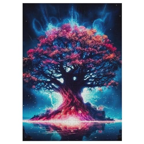 Puzzles Für Erwachsene Und Kinder, Kosmischer Lebensbaum -Puzzle, 300 Teile, Kreative Holzpuzzles, Geschenke 42×30cm Puzzles Für Erwachsene Und Kinder, Kosmischer Lebensbaum -Puzzle, 300 Teile, Kreative Holzpuzzles, Geschenke 42×30cm von LLLBBB