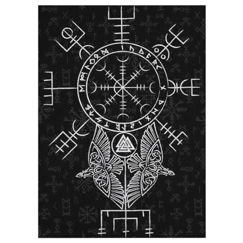 Puzzles Für Erwachsene Wikingermythos,1000-teilige Puzzle Für Kinder Ab 12 Jahren, Holzpuzzles Für Die Heimdekoration, 42×30cm Puzzles Für Erwachsene Wikingermythos,1000-teilige Puzzle Für Kinder Ab 12 Jahren, Holzpuzzles Für Die Heimdekoration, 42×30cm von LLLBBB
