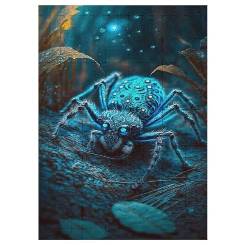 Puzzles Spinne, 1000-teiliges Holzpuzzle Für Erwachsene Und Kinder Ab 12 Jahren. Tolles Geschenk Für Erwachsene 42×30cm Puzzles Spinne, 1000-teiliges Holzpuzzle Für Erwachsene Und Kinder Ab 12 Jahren. Tolles Geschenk Für Erwachsene 42×30cm von LLLBBB