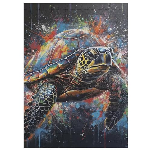 Schildkröte Holzpuzzle 1000 Teile, Knobelspiele Für Erwachsene, Teenager, Puzzles Unmögliche - Kinder Puzzle Zimmer Deko 42×30cm Schildkröte Holzpuzzle 1000 Teile, Knobelspiele Für Erwachsene, Teenager, Puzzles Unmögliche - Kinder Puzzle Zimmer Deko 42×30cm von LLLBBB