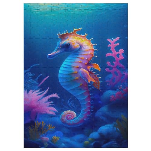 Seahorse Holzpuzzle Für Erwachsene Teenager Stress Abbauen Familien-Puzzlespiel Poster 1000-teiliges Puzzle Kinder Lernspiel 42×30cm Seahorse Holzpuzzle Für Erwachsene Teenager Stress Abbauen Familien-Puzzlespiel Poster 1000-teiliges Puzzle Kinder Lernspiel 42×30cm von LLLBBB