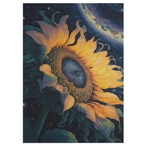 Sonnenblumen-Universum -Puzzle, 1000 Teile,Holzpuzzle Für Erwachsene Kinder, Lustiges Spielzeug, Denkspiel, Bildungsspiel, 42×30cm Sonnenblumen-Universum -Puzzle, 1000 Teile,Holzpuzzle Für Erwachsene Kinder, Lustiges Spielzeug, Denkspiel, Bildungsspiel, 42×30cm von LLLBBB