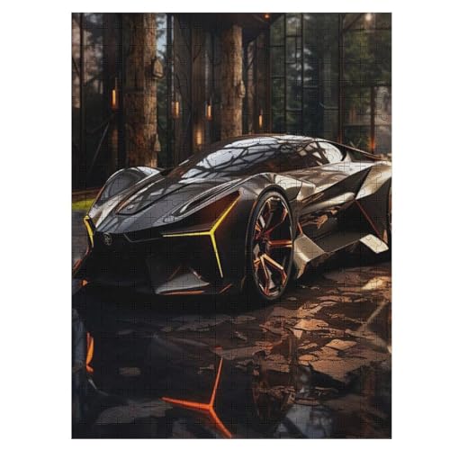 Sportwagen Holzpuzzle 1000 Teile, Knobelspiele Für Erwachsene, Teenager, Puzzles Unmögliche - Kinder Puzzle Zimmer Deko 55×41cm Sportwagen Holzpuzzle 1000 Teile, Knobelspiele Für Erwachsene, Teenager, Puzzles Unmögliche - Kinder Puzzle Zimmer Deko 55×41cm von LLLBBB