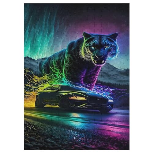 Sportwagen Puzzle, Puzzles Für Erwachsene Kinder, 1000 Teile Holzpuzzle, Für Jugendliche Herausforderungsspielzeug 42×30cm Sportwagen Puzzle, Puzzles Für Erwachsene Kinder, 1000 Teile Holzpuzzle, Für Jugendliche Herausforderungsspielzeug 42×30cm von LLLBBB