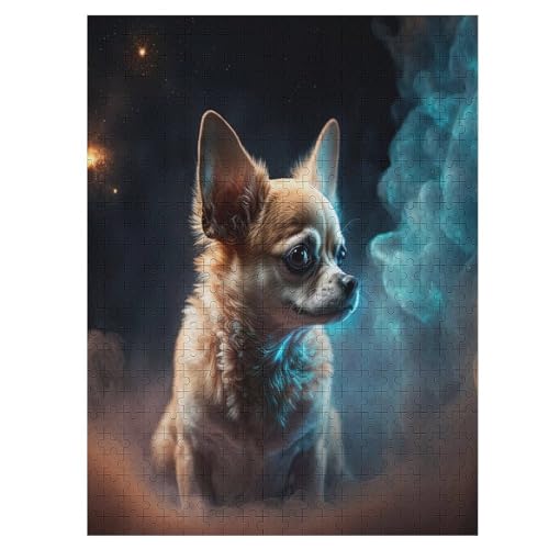 Tier-Chihuahua Holzpuzzle - 1000 Teiliges Jigsaw Knobelspiel - Puzzle Für Erwachsene & Kinder - Outdoor & Reisespielzeug 55×41cm Tier-Chihuahua Holzpuzzle - 1000 Teiliges Jigsaw Knobelspiel - Puzzle Für Erwachsene & Kinder - Outdoor & Reisespielzeug 55×41cm von LLLBBB