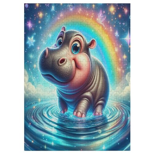 Tierisches NilHorse -Puzzle, 1000 Teile,Holzpuzzle Für Erwachsene Kinder, Lustiges Spielzeug, Denkspiel, Bildungsspiel, 42×30cm Tierisches NilHorse -Puzzle, 1000 Teile,Holzpuzzle Für Erwachsene Kinder, Lustiges Spielzeug, Denkspiel, Bildungsspiel, 42×30cm von LLLBBB