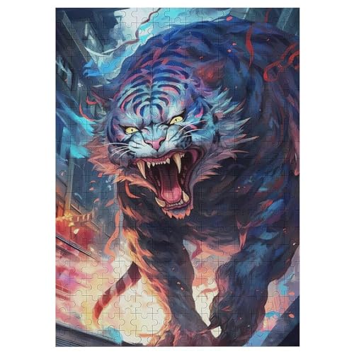 Tiger Puzzle Für Erwachsene 300 Teile Premium Recyceltes Brett Zum Lernen, Lernspielzeug, Familienspiele Kinder Holzpuzzle 42×30cm Tiger Puzzle Für Erwachsene 300 Teile Premium Recyceltes Brett Zum Lernen, Lernspielzeug, Familienspiele Kinder Holzpuzzle 42×30cm von LLLBBB