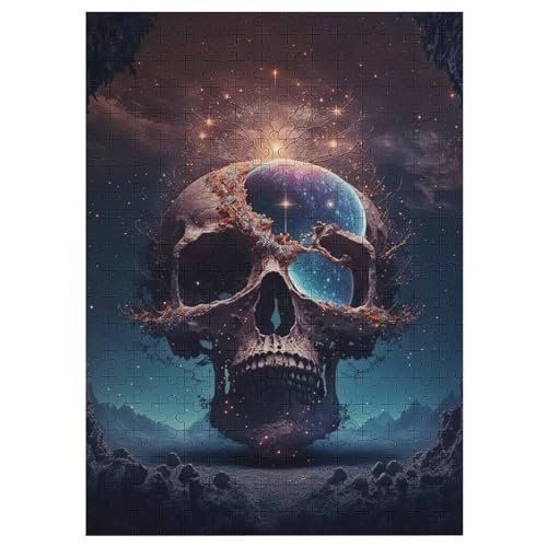 Totenkopf Puzzle 1000 Teile, Holzpuzzle Herausforderndes Geschicklichkeitsspiel Für Die Ganze Familie, Kinder Erwachsenenpuzzle Ab 12 Jahren 42×30cm Totenkopf Puzzle 1000 Teile, Holzpuzzle Herausforderndes Geschicklichkeitsspiel Für Die Ganze Familie, Kinder Erwachsenenpuzzle Ab 12 Jahren 42×30cm von LLLBBB