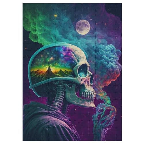Totenkopf Puzzles 1000 Teile Erwachsener Kniffel Spaß Für Die Ganze Familie, Holzpuzzle Kinder Erwachsene, Impossible Puzzle Schwer 42×30cm Totenkopf Puzzles 1000 Teile Erwachsener Kniffel Spaß Für Die Ganze Familie, Holzpuzzle Kinder Erwachsene, Impossible Puzzle Schwer 42×30cm von LLLBBB