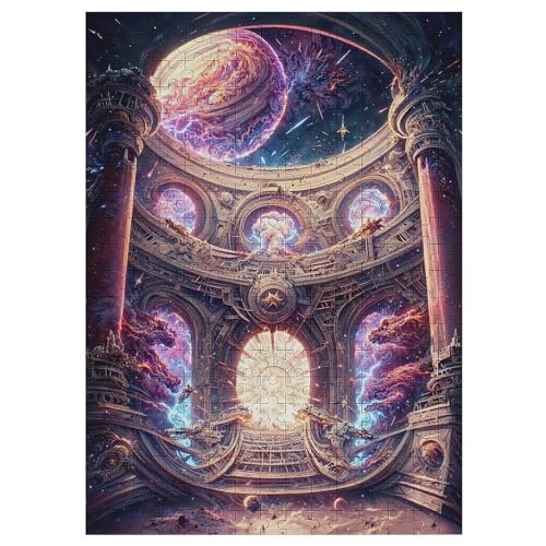 Weltraumtor 1000 Teile Puzzles Für Erwachsene, Impossible Puzzle, Geschicklichkeitsspiel Für Die Ganze Familie, Kinder Holzpuzzle 42×30cm Weltraumtor 1000 Teile Puzzles Für Erwachsene, Impossible Puzzle, Geschicklichkeitsspiel Für Die Ganze Familie, Kinder Holzpuzzle 42×30cm von LLLBBB