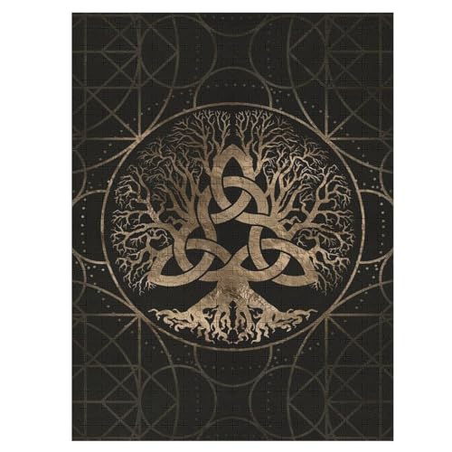 Wikingermythos Holzpuzzle 1000 Teile, Knobelspiele Für Erwachsene, Teenager, Puzzles Unmögliche - Kinder Puzzle Zimmer Deko 55×41cm Wikingermythos Holzpuzzle 1000 Teile, Knobelspiele Für Erwachsene, Teenager, Puzzles Unmögliche - Kinder Puzzle Zimmer Deko 55×41cm von LLLBBB
