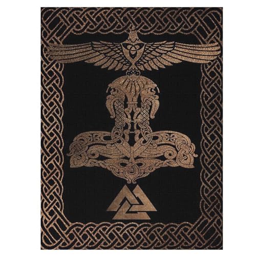 Wikingermythos-Puzzlespiel Aus Holz, 1000 Puzzleteile, Puzzle Für Teenager Und Erwachsene, Kreatives Spielzeug, Puzzles, 55×41cm Wikingermythos-Puzzlespiel Aus Holz, 1000 Puzzleteile, Puzzle Für Teenager Und Erwachsene, Kreatives Spielzeug, Puzzles, 55×41cm von LLLBBB