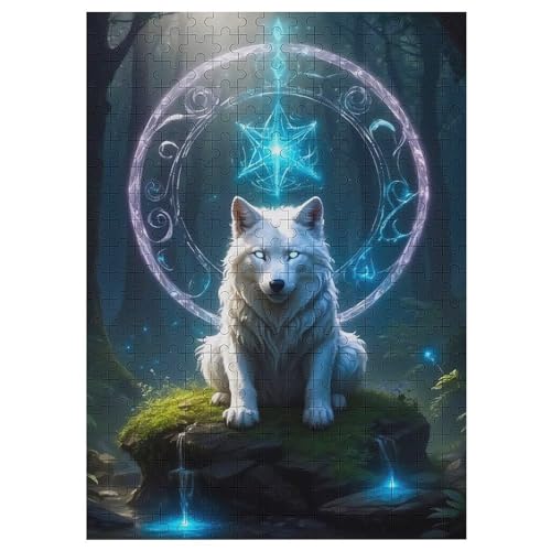 Wolf-Puzzlespiel Aus Holz, 1000 Puzzleteile, Puzzle Für Teenager Und Erwachsene, Kreatives Spielzeug, Puzzles, 42×30cm Wolf-Puzzlespiel Aus Holz, 1000 Puzzleteile, Puzzle Für Teenager Und Erwachsene, Kreatives Spielzeug, Puzzles, 42×30cm von LLLBBB