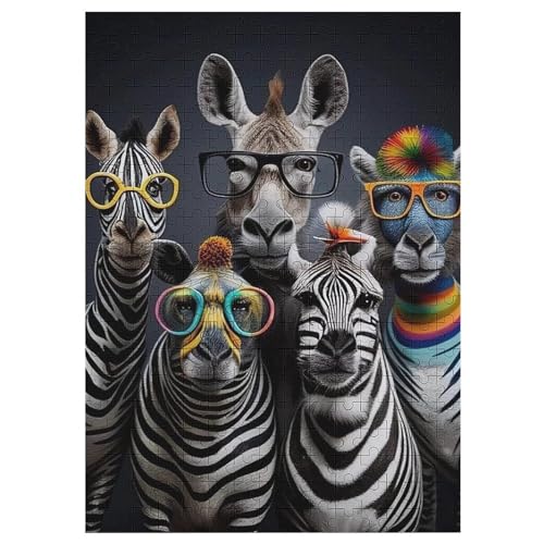 Zebra 1000 Teile Puzzles, Wood Craft, Hochwertiges Modernes Puzzle, DIY, Für Erwachsene Und Kinder Ab 12 Jahren, 42×30cm Zebra 1000 Teile Puzzles, Wood Craft, Hochwertiges Modernes Puzzle, DIY, Für Erwachsene Und Kinder Ab 12 Jahren, 42×30cm von LLLBBB