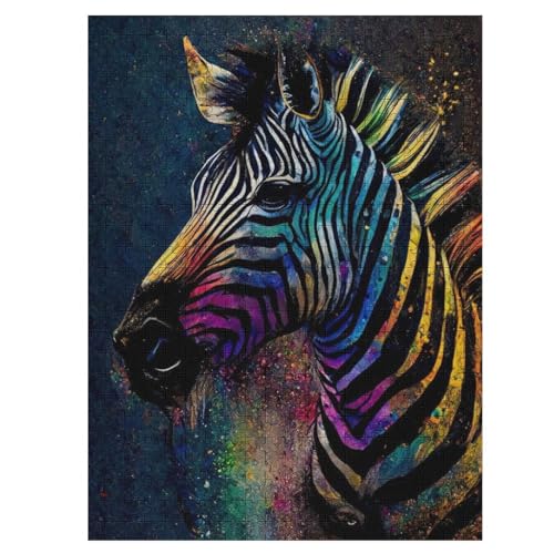 Zebra Holzpuzzle Für Erwachsene Teenager Stress Abbauen Familien-Puzzlespiel Poster 1000-teiliges Puzzle Kinder Lernspiel 55×41cm Zebra Holzpuzzle Für Erwachsene Teenager Stress Abbauen Familien-Puzzlespiel Poster 1000-teiliges Puzzle Kinder Lernspiel 55×41cm von LLLBBB