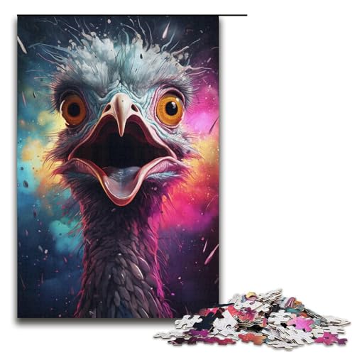 1000 Teile Malen Buntes Strauß-DIY-Puzzle für Erwachsene Puzzle-Spielzeug Weihnachts- und Geburtstagsgeschenk für Teenager ab 14 Jahren, Größe 38 x 26 cm 1000 Teile Malen Buntes Strauß-DIY-Puzzle für Erwachsene Puzzle-Spielzeug Weihnachts- und Geburtstagsgeschenk für Teenager ab 14 Jahren, Größe 38 x 26 cm von LLONGKT