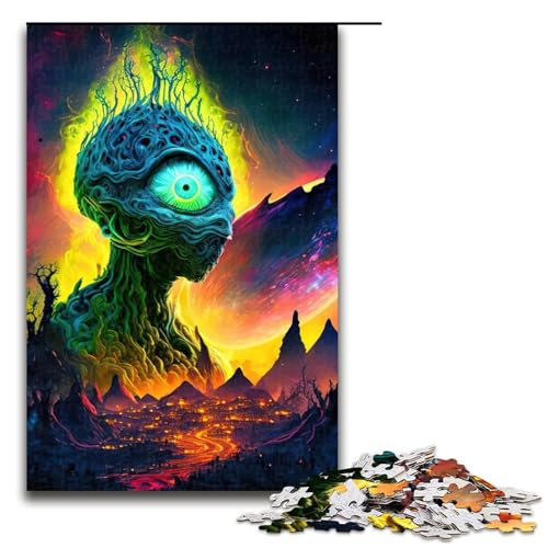 1000-teiliges Kreaturen-Puzzle für Erwachsene, Holzpuzzle, Lernspiel, Herausforderungsspielzeug, Größe 50 x 75 cm 1000-teiliges Kreaturen-Puzzle für Erwachsene, Holzpuzzle, Lernspiel, Herausforderungsspielzeug, Größe 50 x 75 cm von LLONGKT