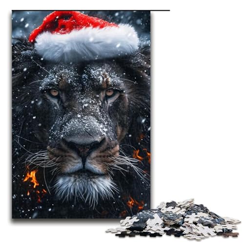 1000-teiliges Löwenpuzzle für Erwachsene, Holzpuzzle, Lernspiel, Herausforderungsspielzeug, Größe 50 x 75 cm 1000-teiliges Löwenpuzzle für Erwachsene, Holzpuzzle, Lernspiel, Herausforderungsspielzeug, Größe 50 x 75 cm von LLONGKT