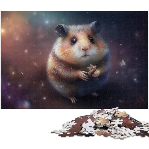 1000-teiliges Magisches Hamster-Puzzle für Erwachsene, Familienspaß-Puzzle, Geschenk für Geburtstage, geeignet für und Teenager ab 14 Jahren, Größe 50 x 75 cm 1000-teiliges Magisches Hamster-Puzzle für Erwachsene, Familienspaß-Puzzle, Geschenk für Geburtstage, geeignet für und Teenager ab 14 Jahren, Größe 50 x 75 cm von LLONGKT