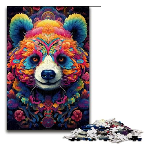 1000-teiliges Panda-Puzzle für Erwachsene, Holzpuzzle, Lernspiel, Größe 50 x 75 cm 1000-teiliges Panda-Puzzle für Erwachsene, Holzpuzzle, Lernspiel, Größe 50 x 75 cm von LLONGKT