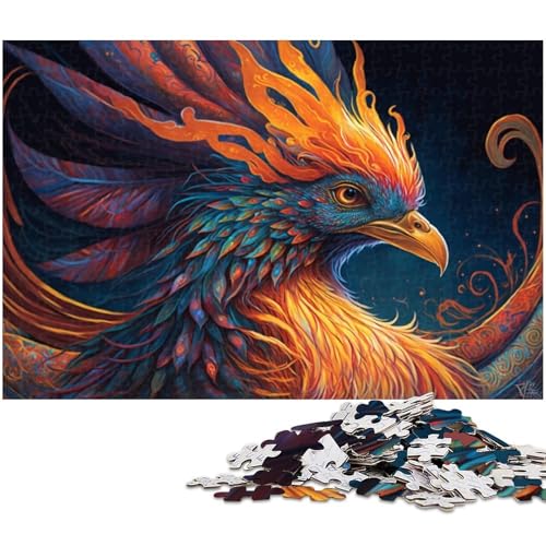 1000-teiliges Phoenix-Puzzle für Erwachsene, Kartonpuzzle, Lernspiel, Größe 38 x 26 cm 1000-teiliges Phoenix-Puzzle für Erwachsene, Kartonpuzzle, Lernspiel, Größe 38 x 26 cm von LLONGKT